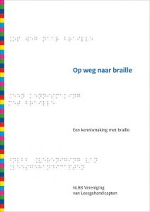 Bookcover: Op weg naar braille